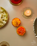Carnation Haze Tea-Light Candle Set