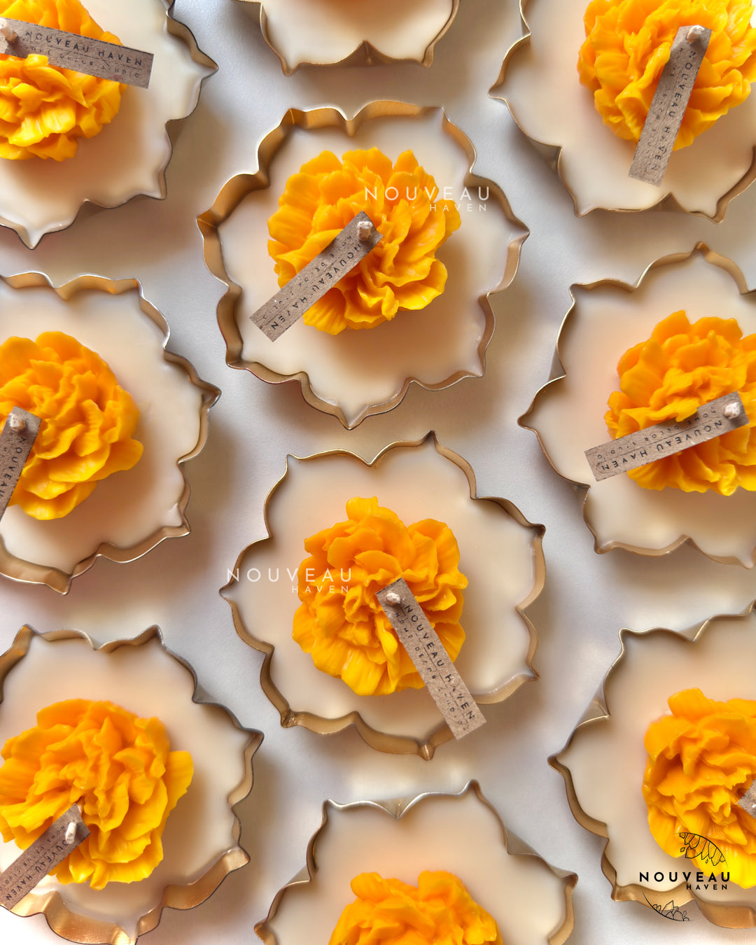 Marigold Mini Urli Candle