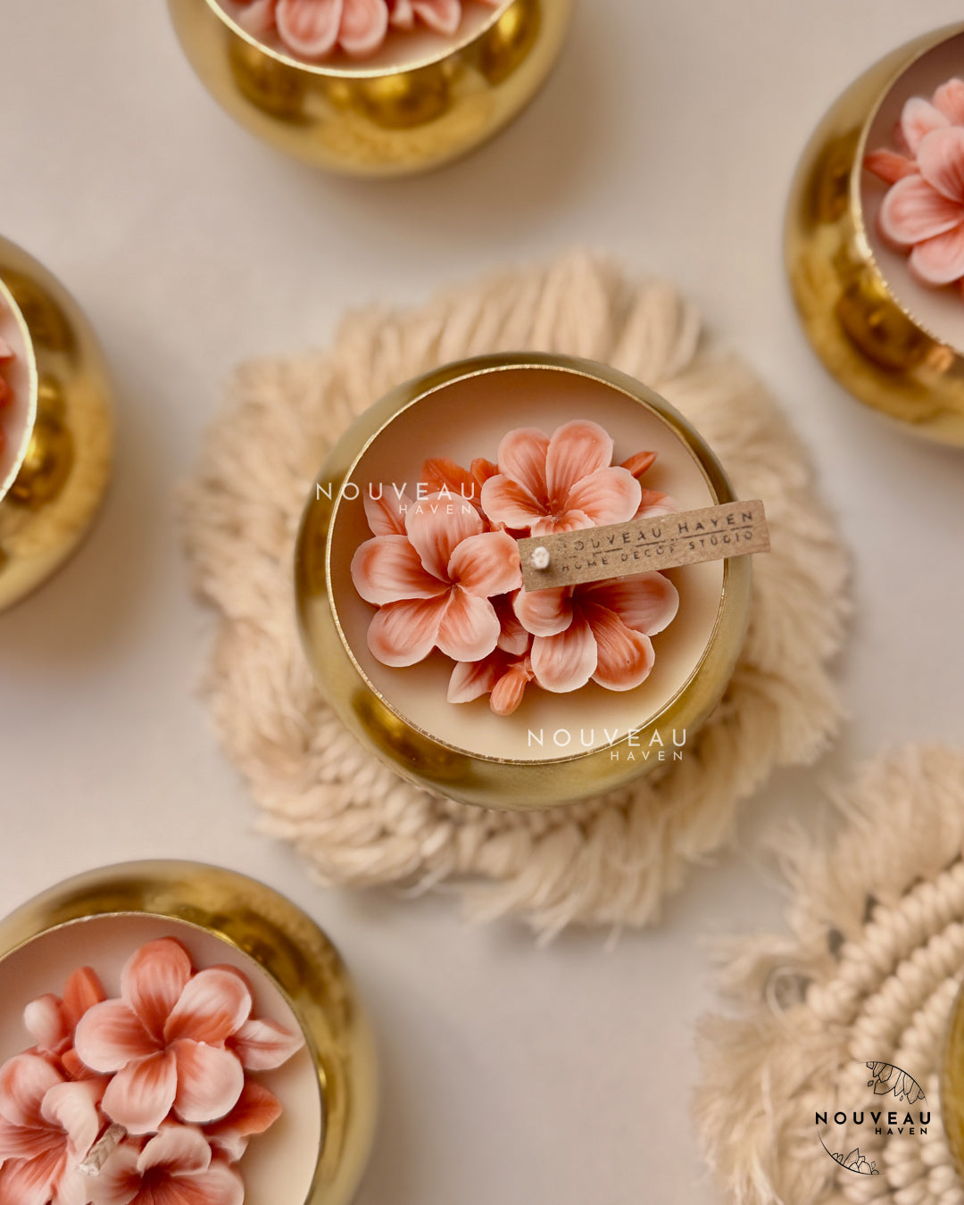Florence Gold Jar Candle