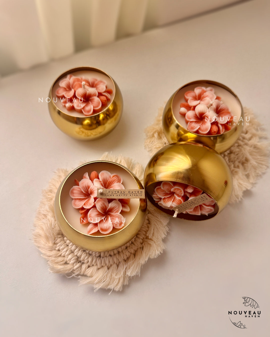 Florence Gold Jar Candle