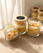 Plumeria Garden Glass Jar Candle