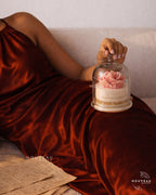 Enchanted Rose Bell Jar Candle