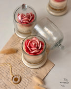 Enchanted Rose Bell Jar Candle