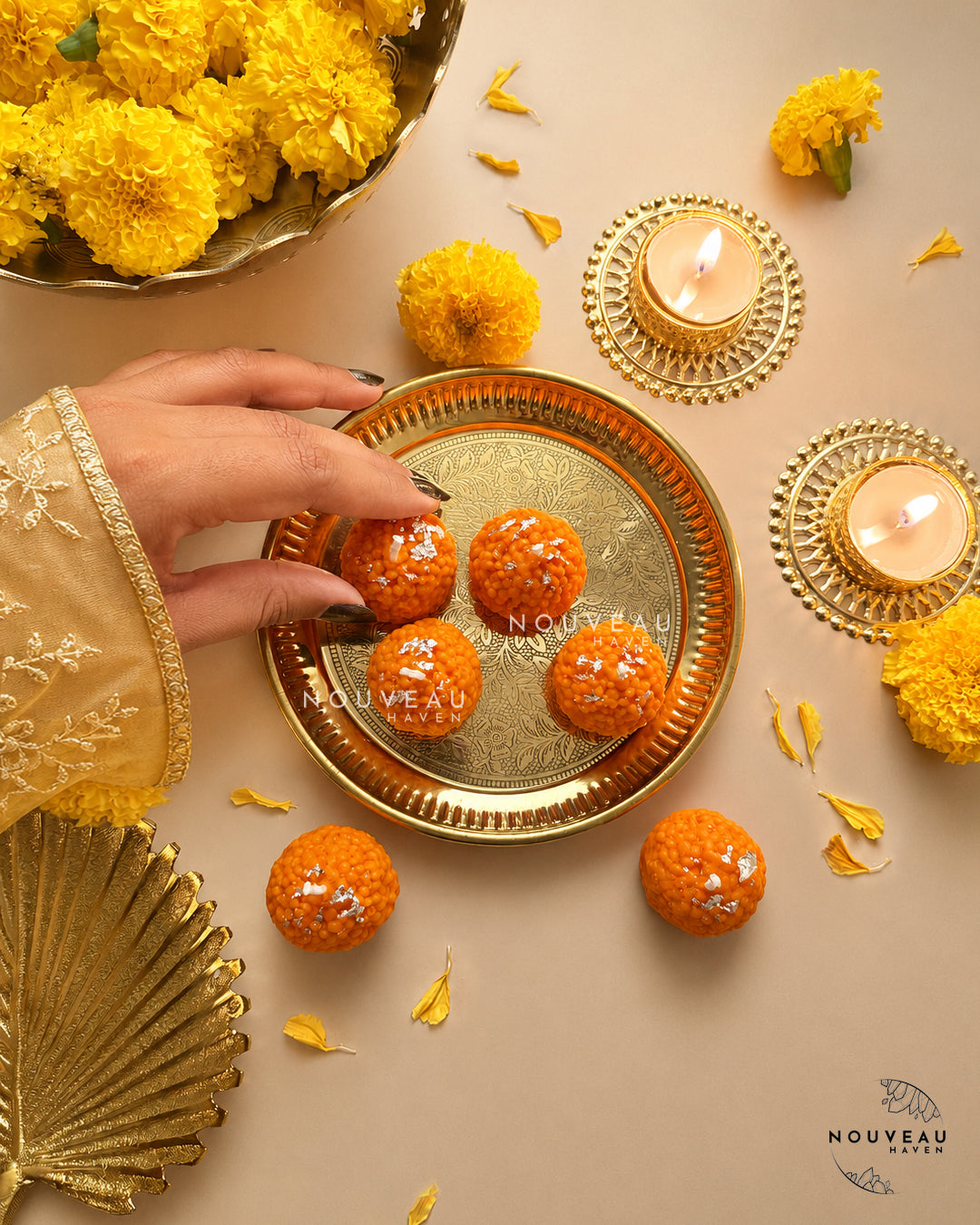 Ladoo Candle