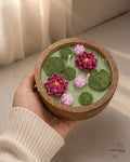 Whispers By The Pond Wooden Jar Candle