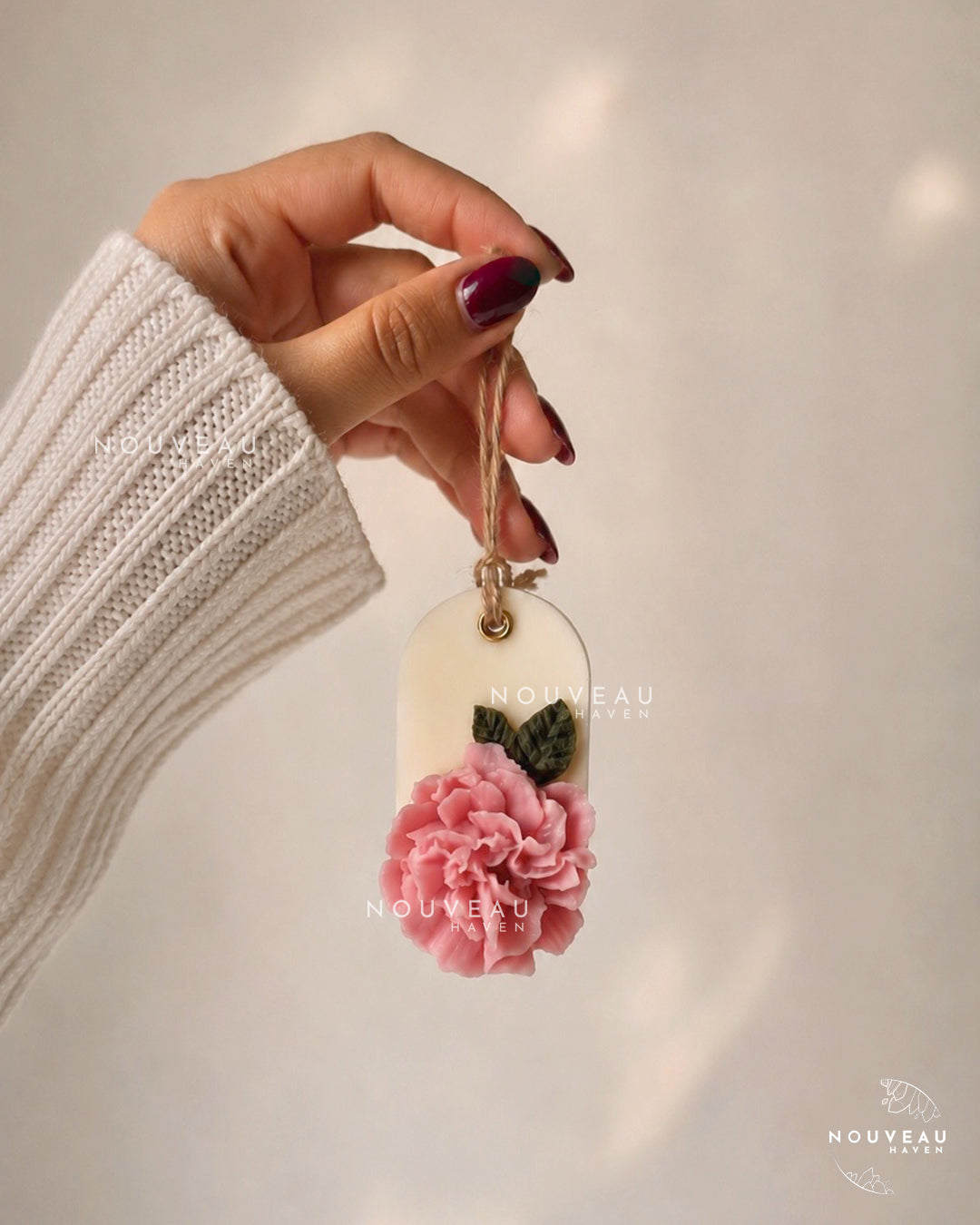 Carnation Haze Wax Sachet