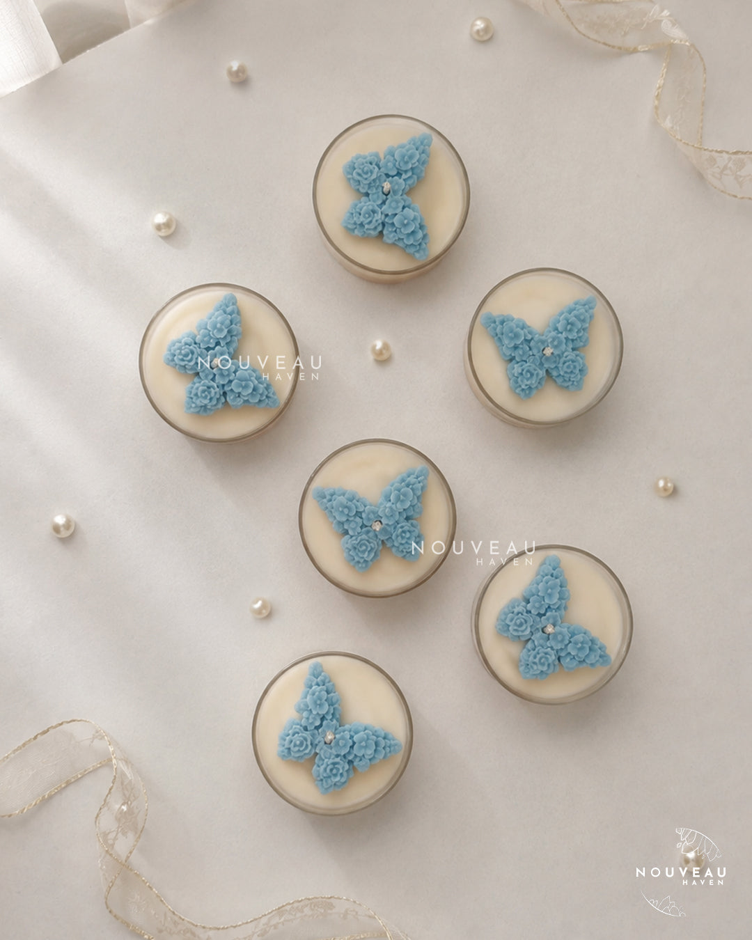 Butterwisp Tea-Light Candle Set