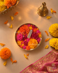 Rang Birangi Urli candle